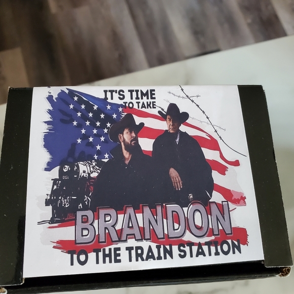 Yellowstone It's Time To Take Brandon To The Train Station 20oz Tumbler  🎉sale - Picture 3 of 9